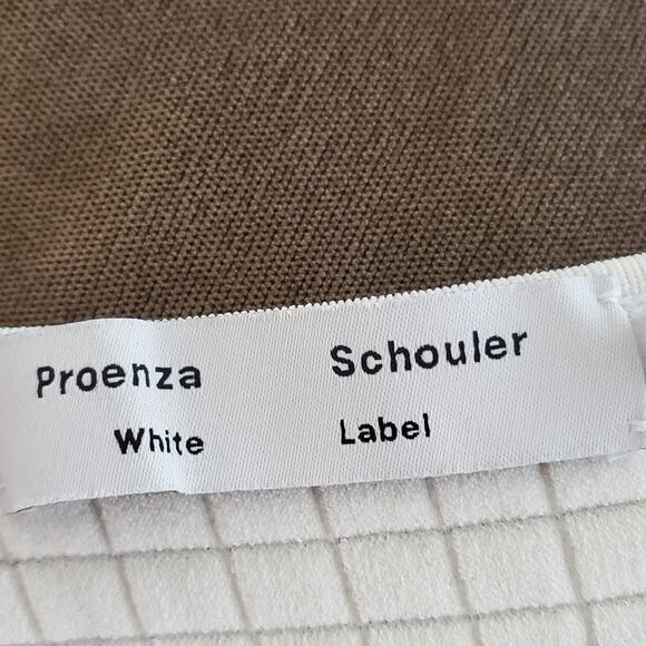 Proenza Schouler White Label Square Neck Quilted Knit Top XS Great Condition - Picture 8 of 14